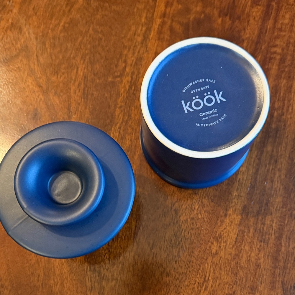 KOOK Navy Butter Keeper/ Butter Bell - Picture 6 of 14